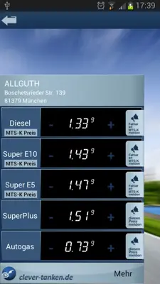 clever-tanken.de android App screenshot 0