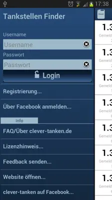 clever-tanken.de android App screenshot 1